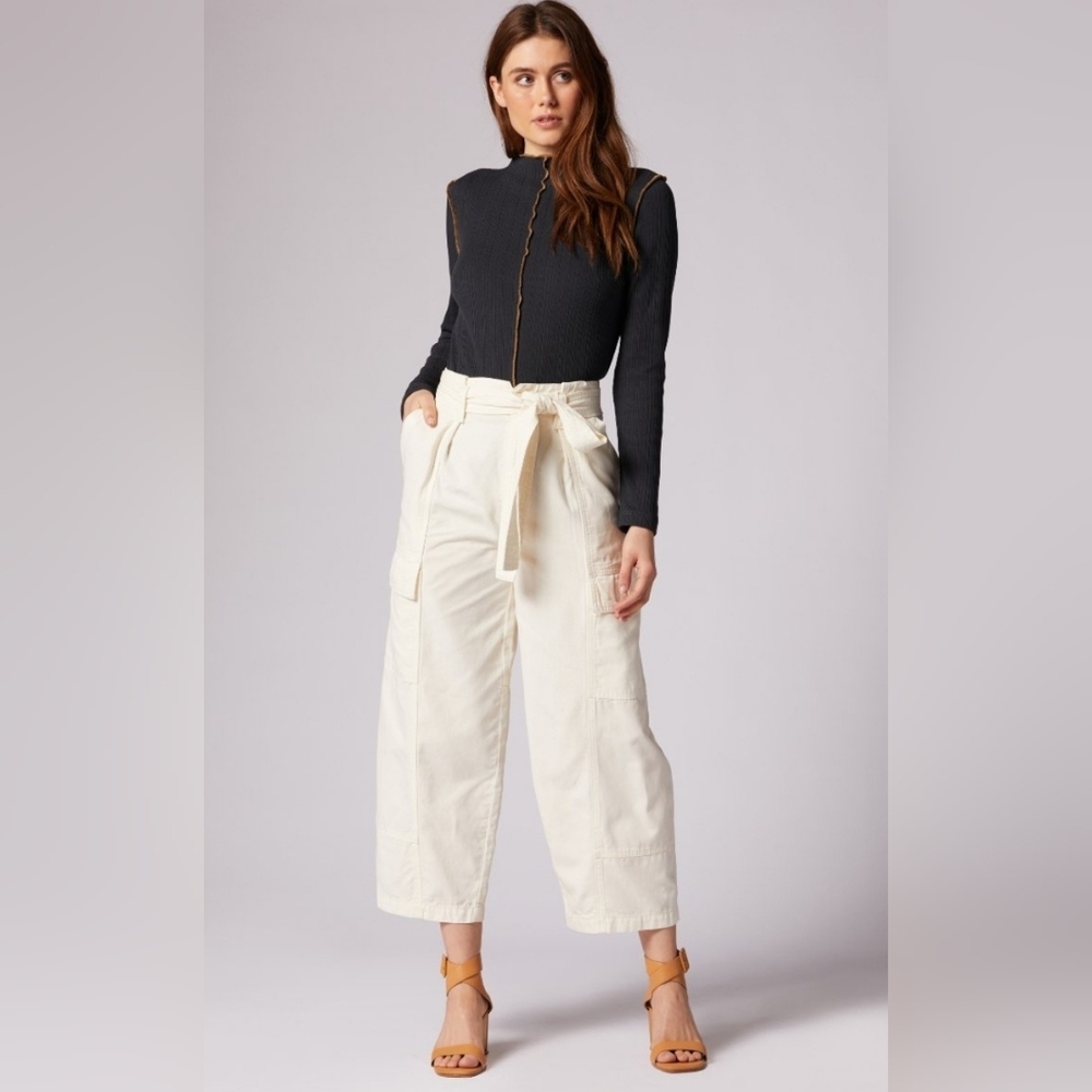 Joie - Emerald White Pants Size 6